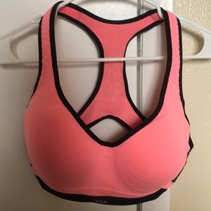 Pink VSX sports bra